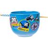Silver Buffalo Disney Princess Little Mermaid Featuring Ariel Moon Ceramic Ramen Noodle Rice Bowl with Chopsticks, Microwave Safe, 20 Ounces(Felix the Cat)
