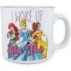 Silver Buffalo Disney Princess Mystic Tarot Card Featuring Cinderella, Ariel, Tiana, and Belle Ceramic Camper Mug, 20 Ounces(I Woke Up Like This (20 Ounces))