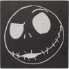 Silver Buffalo Disney The Nightmare Before Christmas Glitter Box Wall Sign Featuring Jack Skellington, 6″ x 6″ x 1.5″