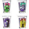 Silver Buffalo Disney Vintage Minnie Mouse 4 Pack Mini Glasses Set, 1.5 Ounce(Disney Villains Cards)