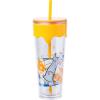 Silver Buffalo Disney Winnie the Pooh Eating Honey with Bees 3D Sculpted Drip Tumbler, 26 Ounces(Ratatouille)