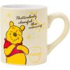 Silver Buffalo Disney Winnie the Pooh Fall Leaves Pattern Ceramic Camper Mug, 20 Ounces(Ceramic Mug (14 Ounces))