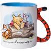 Silver Buffalo Disney Winnie the Pooh Today Is My New Favorite Day Tigger’s Tail Sculpted 3D Handle Ceramic Mug, 20 Ounces
