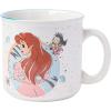 Silver Buffalo Disney the Little Mermaid Princess Ariel Featuring Flounder Ceramic Camper Mug, 20 Ounces