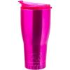 Silver Buffalo Double Walled Vacuum Insulated Stainless Steel Water Bottle, 20-ounce, Rose Gold(Classic Pink)
