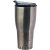 Silver Buffalo Double Walled Vacuum Insulated Stainless Steel Water Bottle, 20-ounce, Rose Gold(Gray)
