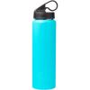 Silver Buffalo Double Walled Vacuum Insulated Stainless Steel Water Bottle, 20-ounce, Rose Gold(Water Bottle – Aqua Blue)