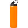 Silver Buffalo Double Walled Vacuum Insulated Stainless Steel Water Bottle, 20-ounce, Rose Gold(Water Bottle – Orange)