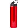 Silver Buffalo Double Walled Vacuum Insulated Stainless Steel Water Bottle, 20-ounce, Rose Gold(Water Bottle – Red)