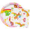 Silver Buffalo Friday the 13th 32 Pack Partyware Disposable Paper Plates and Napkins(Care Bears (32 Pack))