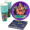 Silver Buffalo Friday the 13th 32 Pack Partyware Disposable Paper Plates and Napkins(Scooby Doo (60 Pack))