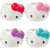 Silver Buffalo Friends Central Perk Logo 3 Pack Ceramic 3D Sculpted Mini Cup Set, Perfect as a Sugar, Cream, or Milk Set, 3.5 Ounces(Hello Kitty Without Handle)