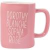 Silver Buffalo Golden Girls Squad Goals Group Ceramic Camper Mug, 20 Ounces, 20oz Squad Goals, 1 Count (Pack of 1)(The Golden Girls)