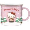 Silver Buffalo Happy Gilmore Golf Academy Ceramic Camper Mug, 20 Ounces(Pink/Multi)