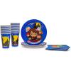 Silver Buffalo Harry Potter Animated Chibi Tableware Paper Plates Cups Napkins Party Pack Set 60 Piece
