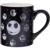 Silver Buffalo Haunted Mansion Beware Ceramic Mug, 20 Ounces(Jack Moon Phases)