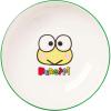 Silver Buffalo Hello Kitty and Friends Keroppi Popcorn and Apple Pattern Ceramic Dinner Pasta Bowl, 9 Inches