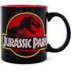 Silver Buffalo Jurassic Park Park Ranger Camper Style Ceramic Coffee Mug, 20 Ounces(20oz Jurassic Park Logo)