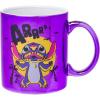 Silver Buffalo Lilo and Stitch Halloween Midnight Squiggles Electroplate 20oz Ceramic Mug