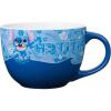 Silver Buffalo Lilo and Stitch Wavy Style Ceramic Soup Mug, 24-Ounces
