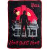 Silver Buffalo MGM The Amityville Horror “Home Sweet Home” Screen Print Plush Raschel Throw Blanket, 45″ x 60″(The Amityville Horror)
