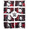 Silver Buffalo MGM The Amityville Horror “Home Sweet Home” Screen Print Plush Raschel Throw Blanket, 45″ x 60″(Wwe Superstar Grid)