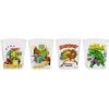 Silver Buffalo Marvel Comics Action Poses 4pc Rocks Glass Set, 9 Ounces, Multicolor, 9oz