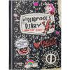 Silver Buffalo Marvel Deadpool Doodle Sticker Hardcover Journal 6 x 8 Inches