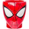 Silver Buffalo Marvel Deadpool Nerdin Since the 90s Ceramic Camper Mug, 20 Ounces(Spiderman Head and Web)