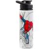 Silver Buffalo Marvel Spiderman Stainless Steel Water Bottle, 25 Ounces
