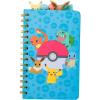 Silver Buffalo Pokemon Pokeball Starters Spiral Tabbed Notebook, 8 x 5 Inches(Pokémon)