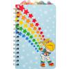 Silver Buffalo Pokemon Pokeball Starters Spiral Tabbed Notebook, 8 x 5 Inches(Rainbow Brite)
