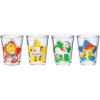 Silver Buffalo Rainbow Brite Multi Character Star 4pc. 1.5oz. Mini Glass Set 4×1
