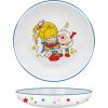 Silver Buffalo Rainbow Brite Sitting with Twink Stars 9″ Coupe Ceramic Dinner Bowl