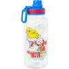 Silver Buffalo Rainbow Brite Twist Spout Plastic Bottle with Sticker Set Featuring Rainbow Brite and Twink, 32 Ounces