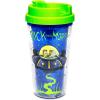 Silver Buffalo Rick and Morty Heads Line Up Ceramic Soup Mug, 24-Ounce(16oz Rick and Morty Travel Mug)