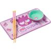 Silver Buffalo Rick and Morty Plant Portal Fall Ceramic Sushi Set with Dipping Sauce Dish and Matching Chopsticks(Badtz-Maru Roe Sushi)