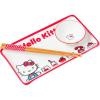 Silver Buffalo Rick and Morty Plant Portal Fall Ceramic Sushi Set with Dipping Sauce Dish and Matching Chopsticks(Sanrio Hello Kitty)