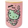 Silver Buffalo Sanrio Hello Kitty Frankenstein Sculpted Ceramic Cookie Jar, 7” x 5.75” x 9.75”(Hello Kitty Frankenkitty (Ceramic with Bamboo Lid))