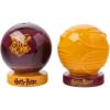 Silver Buffalo Sanrio Hello Kitty Halloween Ceramic Salt and Pepper Shaker Set, 5” L x 2” W x 3.5” H(Harry Potter Quidditch)