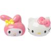 Silver Buffalo Sanrio Hello Kitty Halloween Ceramic Salt and Pepper Shaker Set, 5” L x 2” W x 3.5” H(Kitty And My Melody)