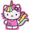 Silver Buffalo Sanrio Hello Kitty Large Die Cut MDF Box Wall Sign, 7” x 1.2” x 7.4”