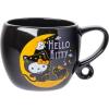 Silver Buffalo Sanrio Hello Kitty Spooky Halloween Glass Coffee Mug, 17.5 ounces(Sanrio Hello Kitty Halloween Loop)