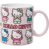 Silver Buffalo Sanrio Hello Kitty Spooky Halloween Glass Coffee Mug, 17.5 ounces(Sanrio Hello Kitty Various Emotions and Poses)