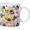 Silver Buffalo Sanrio Hello Kitty Spooky Halloween Glass Coffee Mug, 17.5 ounces(Sanrio Hello Kitty and All Friends)
