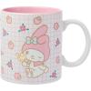 Silver Buffalo Sanrio Hello Kitty Spooky Halloween Glass Coffee Mug, 17.5 ounces(Sanrio Hello Kitty and Friends My Melody)
