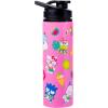 Silver Buffalo Sanrio Hello Kitty Zodiac Signs Iridescent Double Walled Tritan Water Bottle, 18 Ounces(Hello Kitty and Friends Tropical)