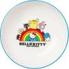 Silver Buffalo Sanrio Hello Kitty and Friends Featuring Badtz-Maru, Pompompurin, Keroppi, My Melody, Tuxedo Sam, and Chococat Ceramic Dinner Pasta Bowl, 9 inches
