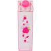 Silver Buffalo Sanrio Hello Kitty and Friends Featuring Cinnamoroll and Strawberries Plastic Pink Milk Carton Pitcher Bottle, 16.2 Ounces(Cinnamoroll Strawberry)