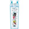 Silver Buffalo Sanrio Hello Kitty and Friends Featuring Cinnamoroll and Strawberries Plastic Pink Milk Carton Pitcher Bottle, 16.2 Ounces(Hello Kitty and Friends Clouds)